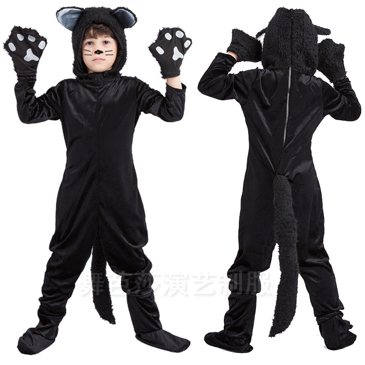 服装万圣节小红帽儿童演出服男女女童大灰狼cos童话故事民族服装