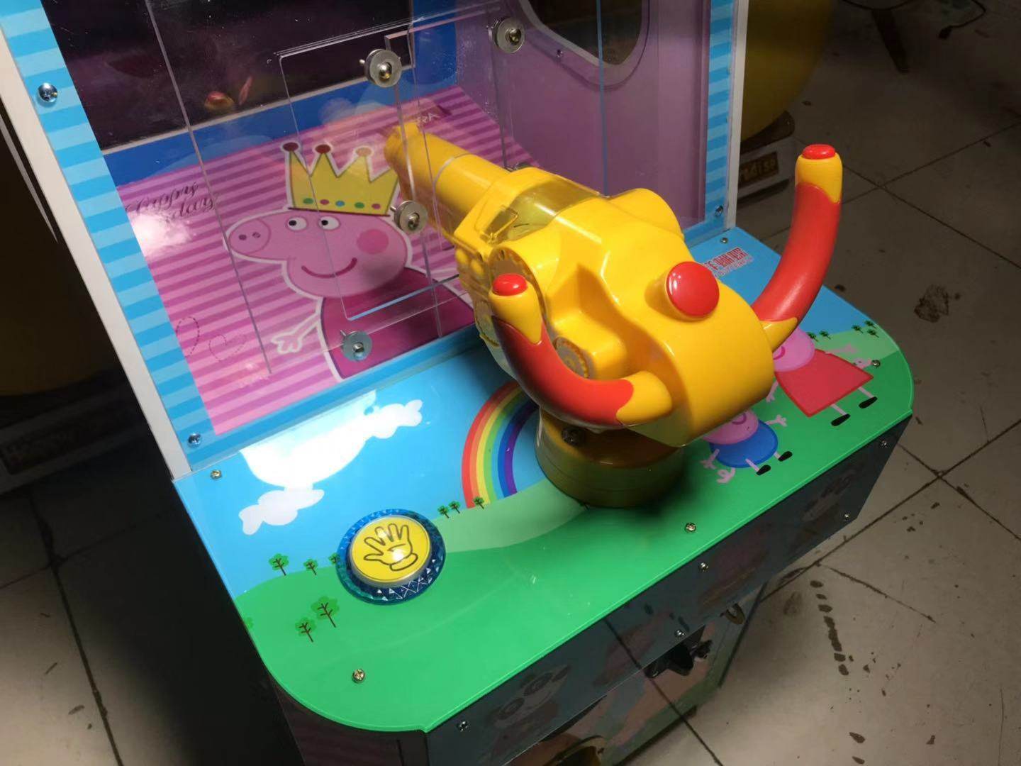 射球机弹珠机开车游戏儿童枪机投币游艺机商用鲨鱼游艺机