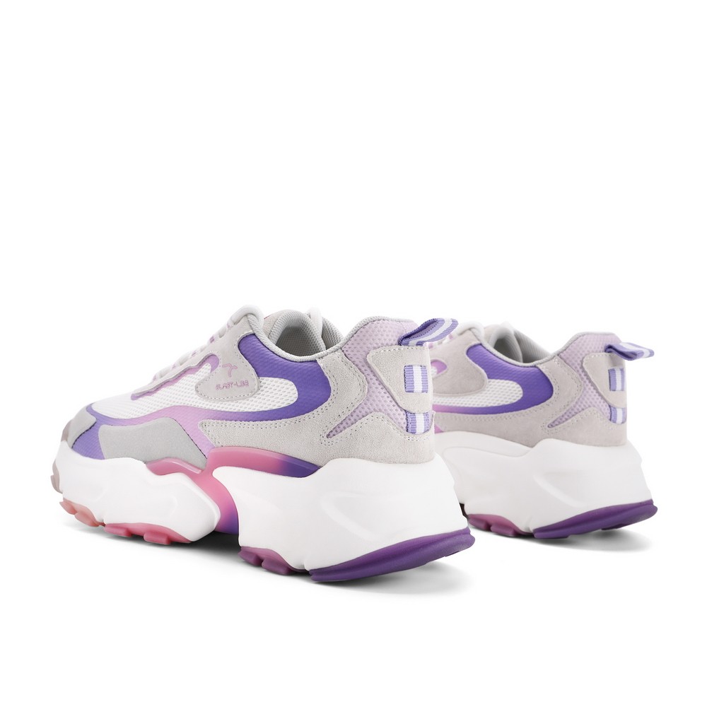 百丽撞色鲸鱼鞋女2021春新商场同款百搭厚底老爹鞋w1a3dam1