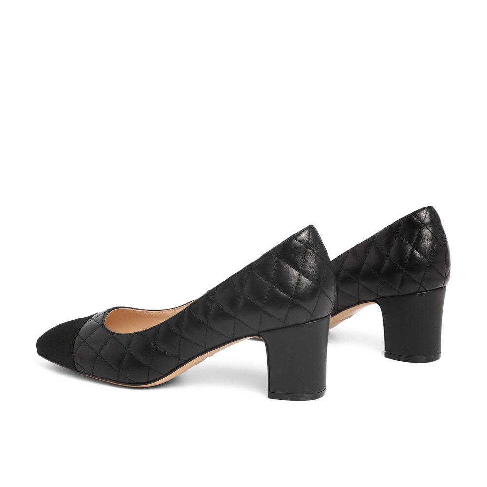 百丽小香风高跟鞋2023春季女鞋新款鞋子优雅跟单单鞋