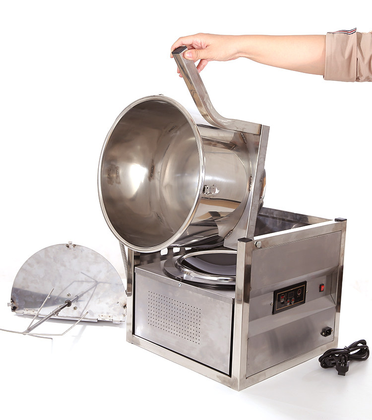 美式苞米粒爆谷摆摊商用机全自动多功能电磁加热球形炸爆米花机器