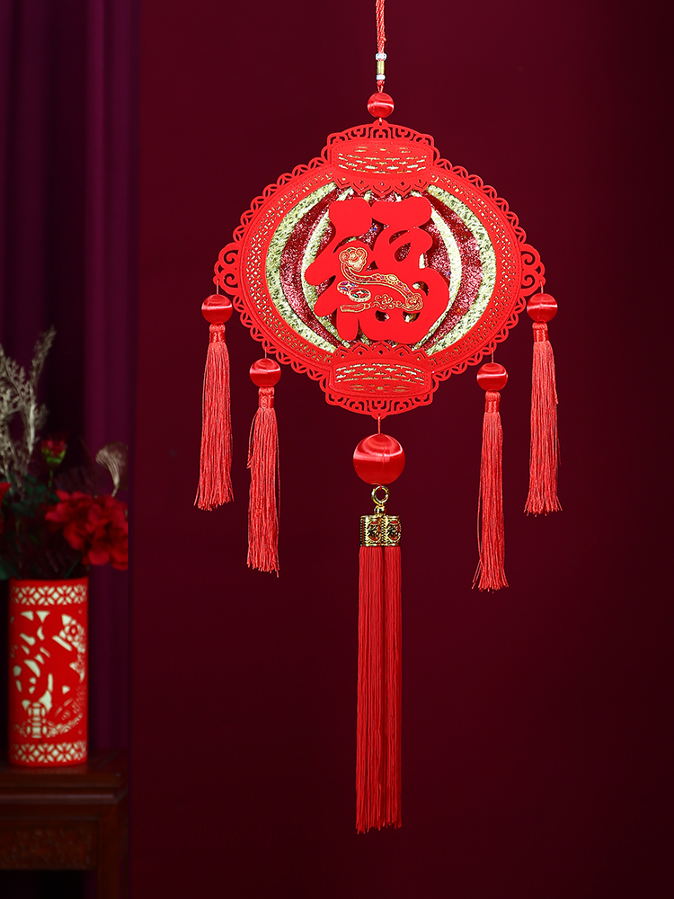 中国结福串挂件挂饰新年年春节过年装饰2021牛年中国结