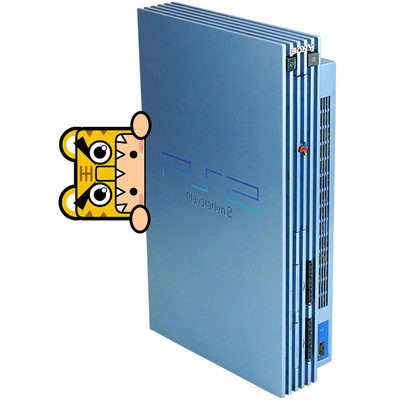 中古原装日版 索尼ps2主机 playstation2电视游戏机 宇宙蓝限定版