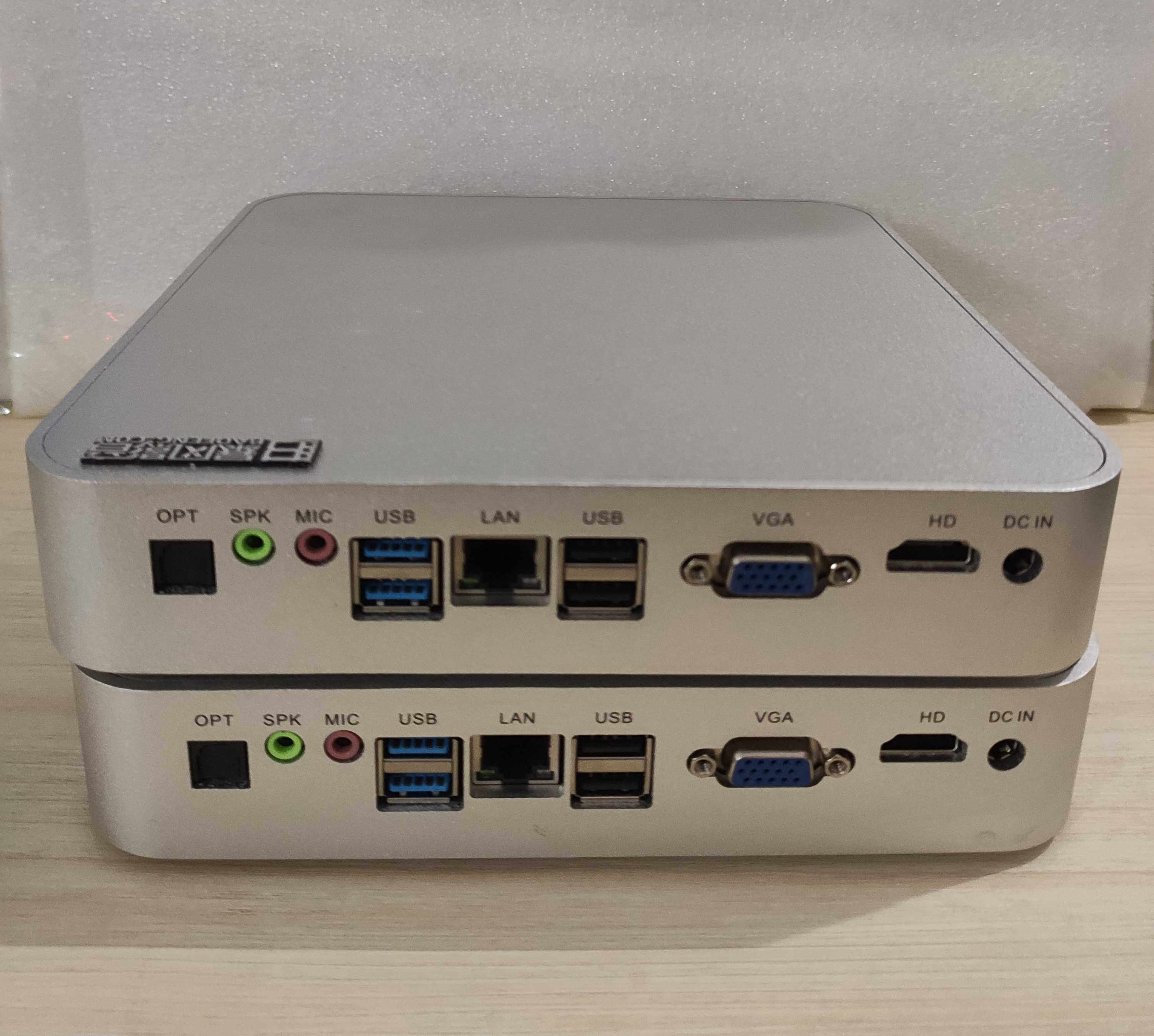 主机i3迷你i5酷睿5005u双核小主电脑工控diy一体机