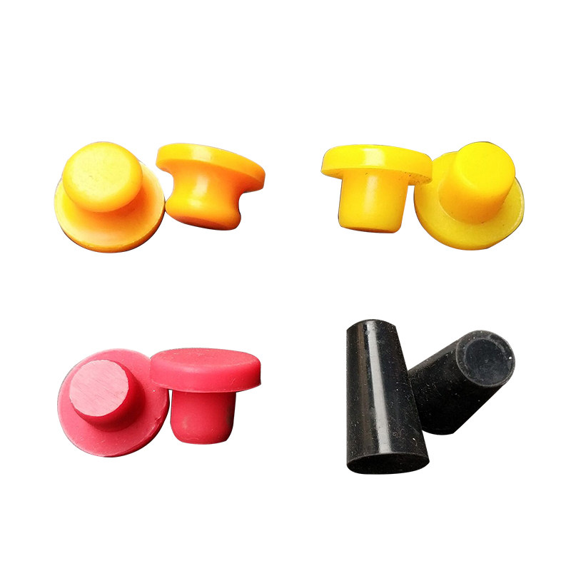 弹弓扁皮塞子 传统转扁皮弓眼塞 t型硅胶塞 橡皮塑料传统通用塞子
