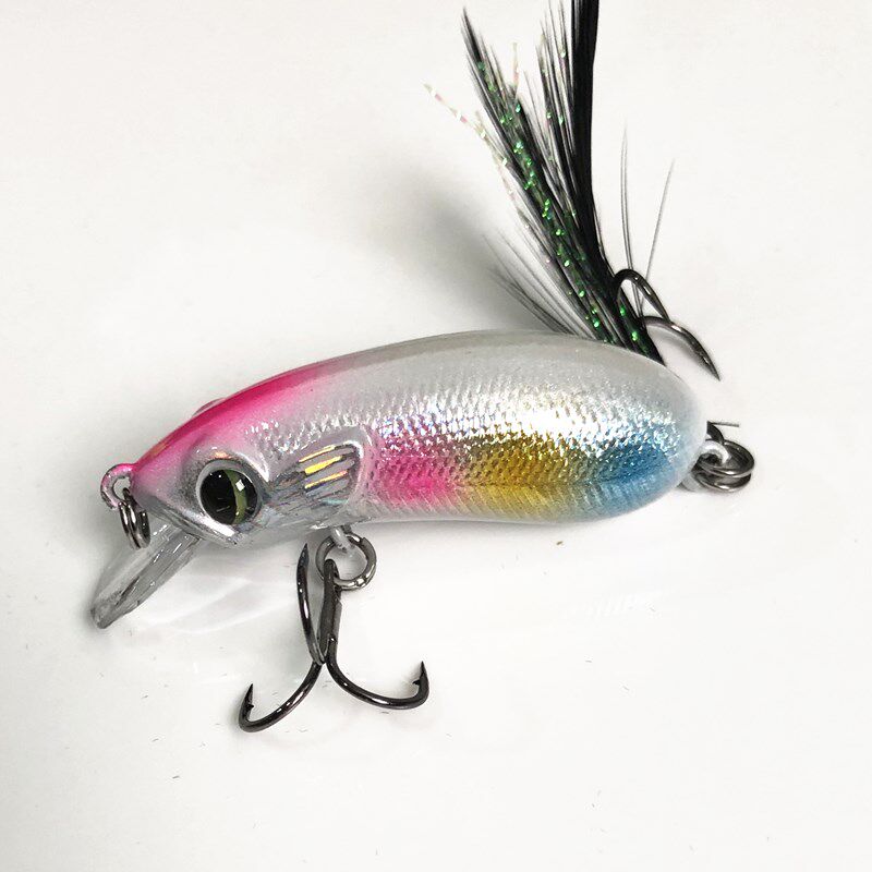 厂家直销鱼饵鱼钩渔具cc50米诺5cm鱼饵