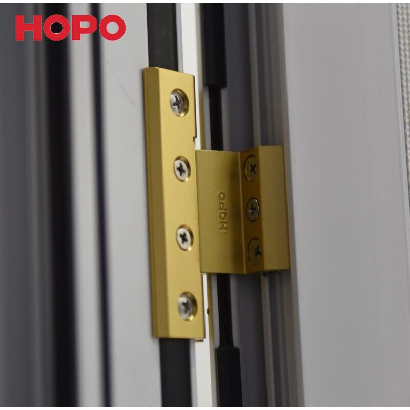 合页hopo好博门窗五金配件平开欧标四孔开门窗明普通型合页