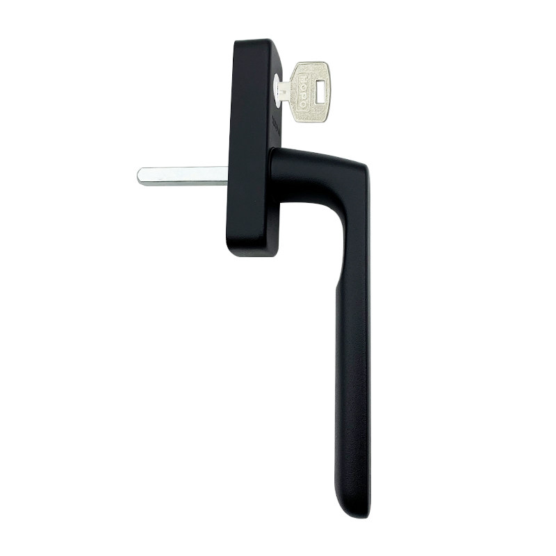 hopo好博断桥铝合金窗户把手ph702方轴拨执手钥匙小拉手