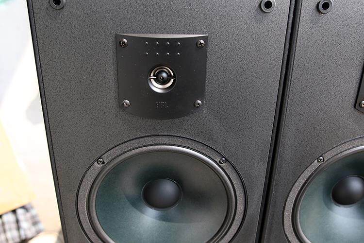 二手原装进口jblj820m二分频钛高音8寸书架音箱hifi音箱