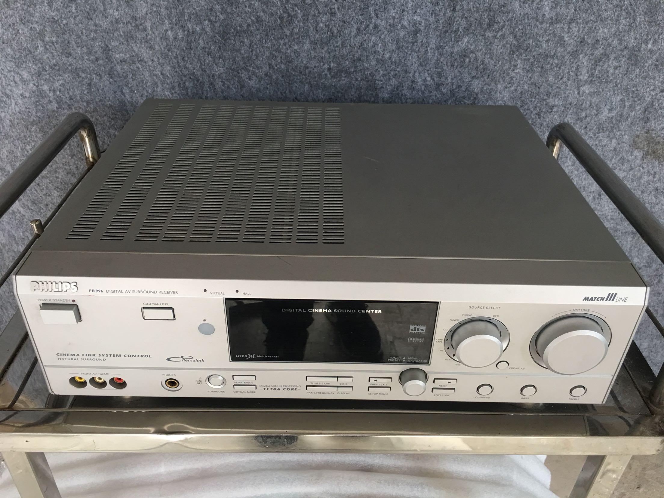 二手原装飞利浦philips fr996 家用5.1功放dts光钎同轴音响可蓝牙
