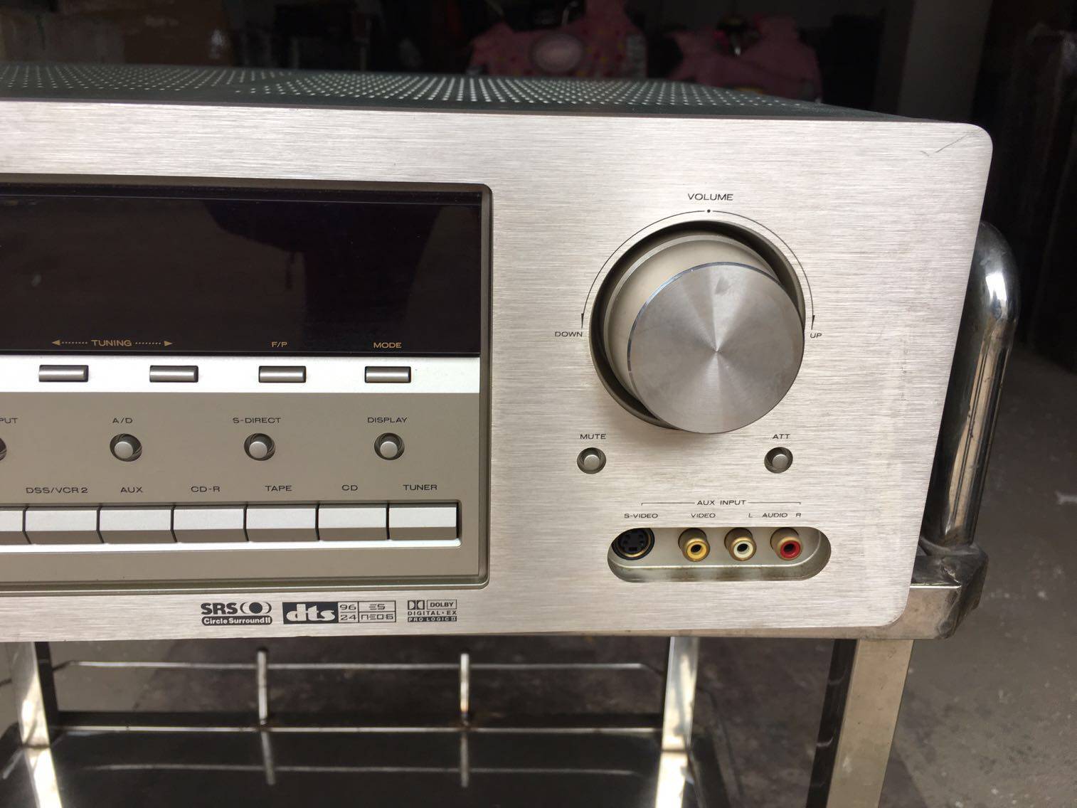 二手原装进口马兰士sr6400家用功放放光同轴杜比家庭影院功放