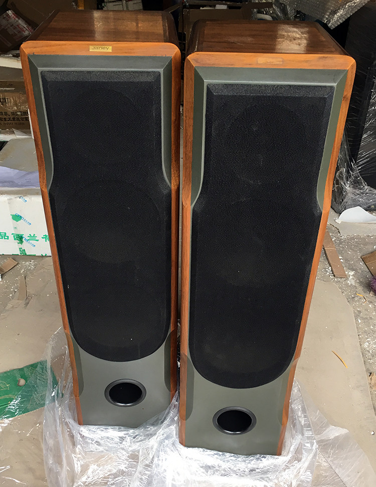 二手原装进口丹麦尊尼janeyja-1666.5寸落地音箱发烧hifi音箱