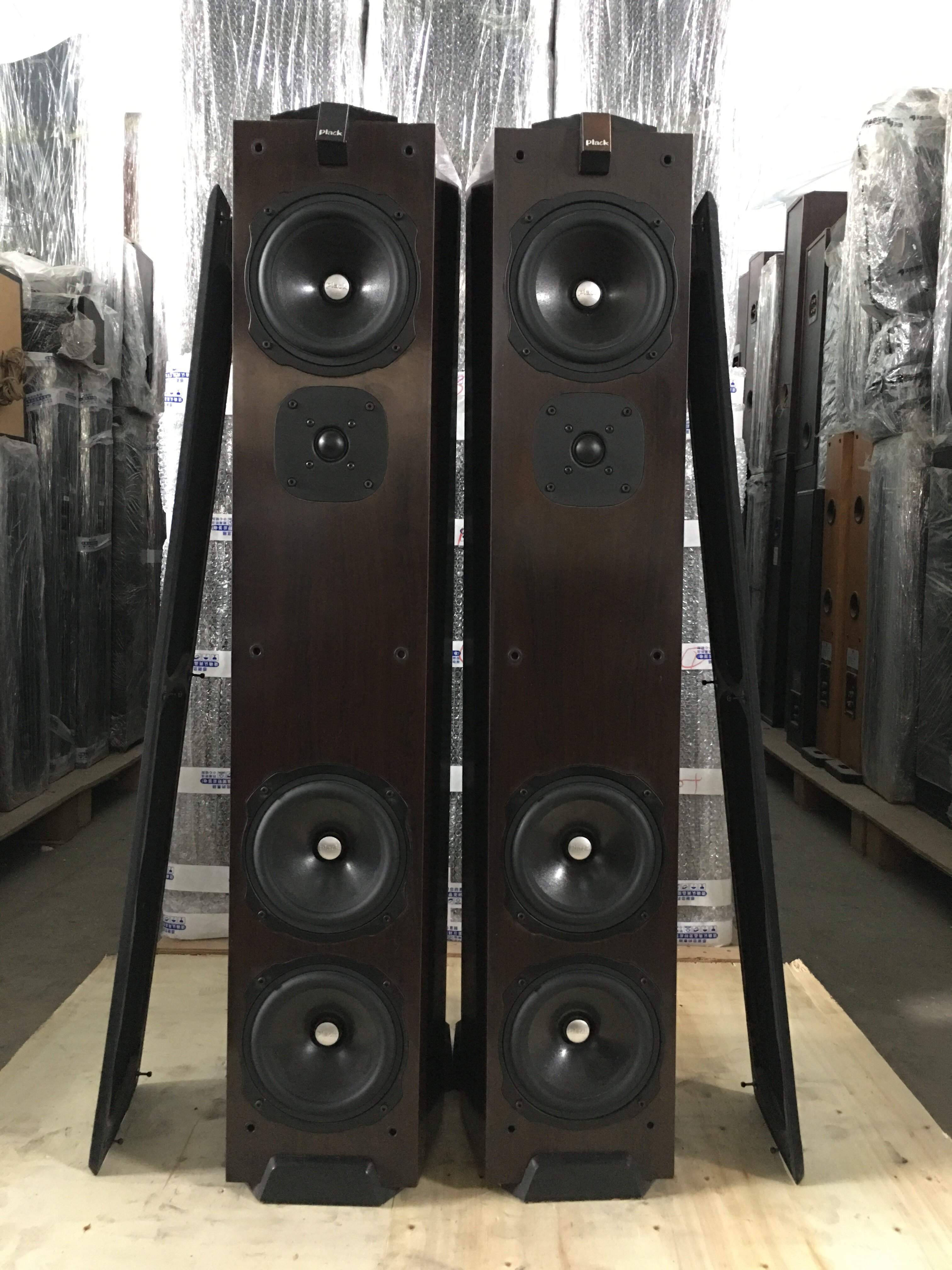 二手原装美国plackpk2665寸中低低音落地音箱hifi音箱