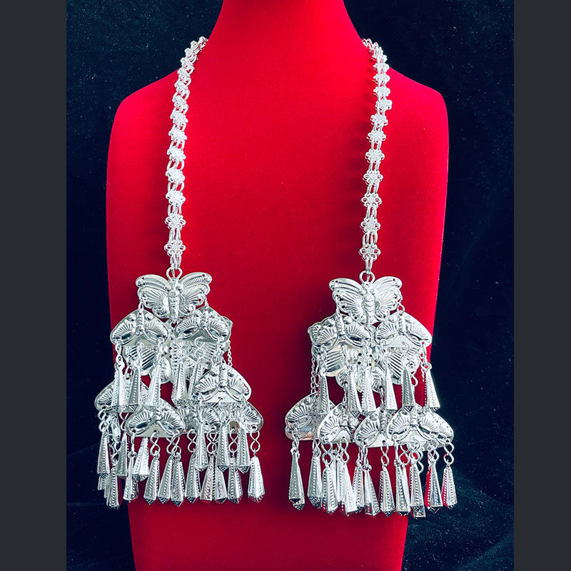 布依苗族侗族水族银饰银帽民族服装配饰舞台服装民族服装