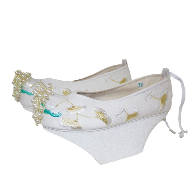 花盆盆底鞋女格格鞋如懿传延禧攻略清朝鞋子布鞋