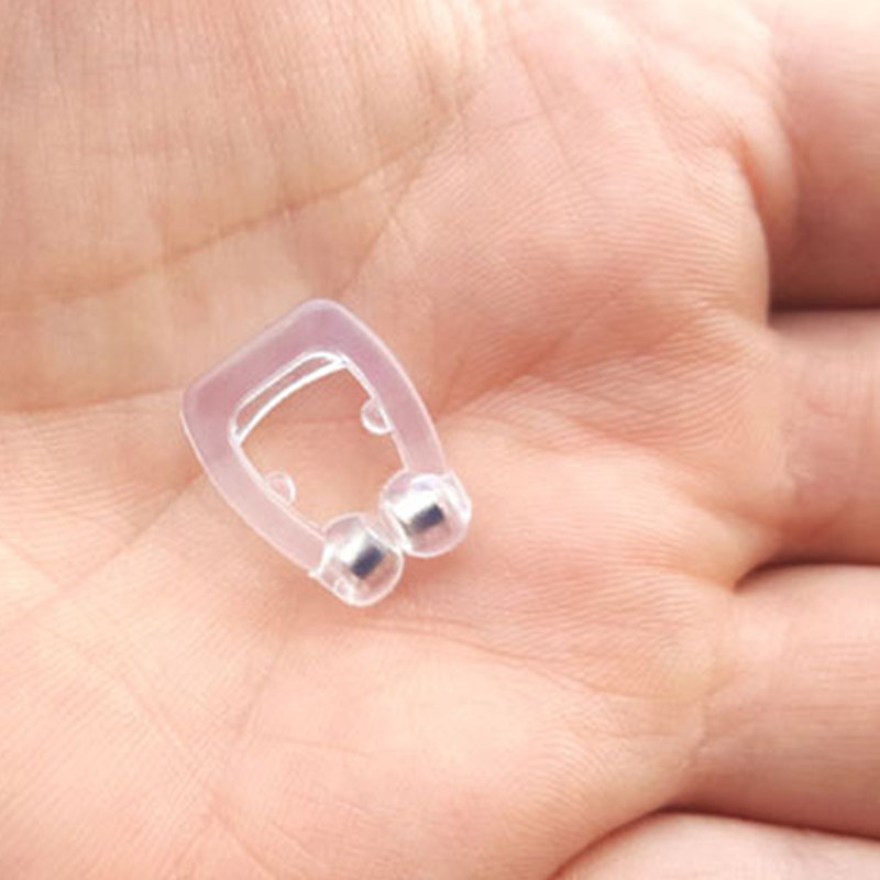 磁吸创意止鼾器止打鼾打呼噜神器助眠呼噜消硅胶防鼾男女鼻鼾鼻塞—防