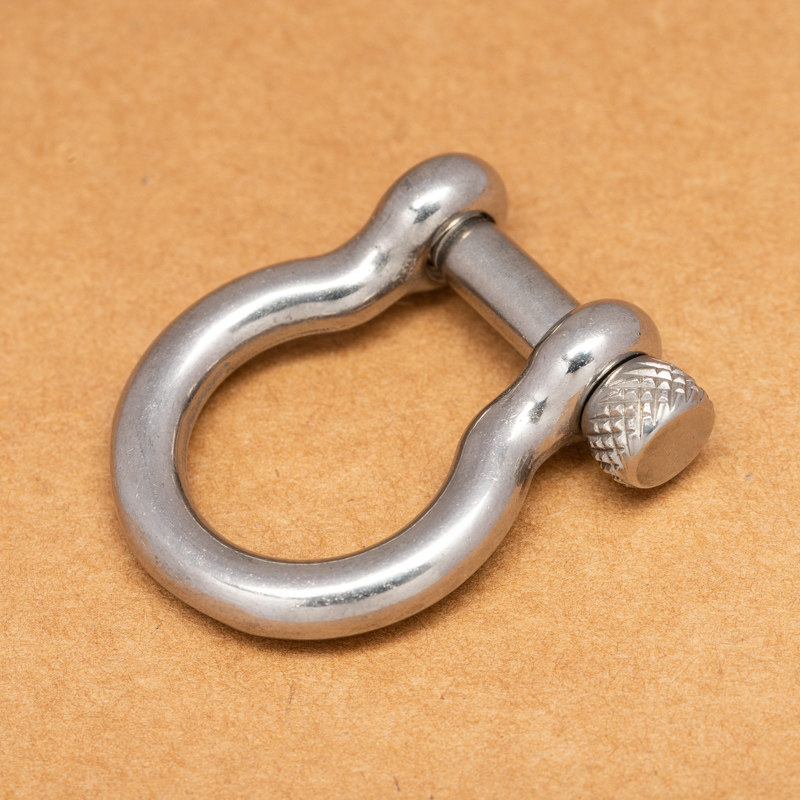不锈钢马蹄扣马蹄环白铜卸扣插销d环财布扣u型u型钩环箱包五金