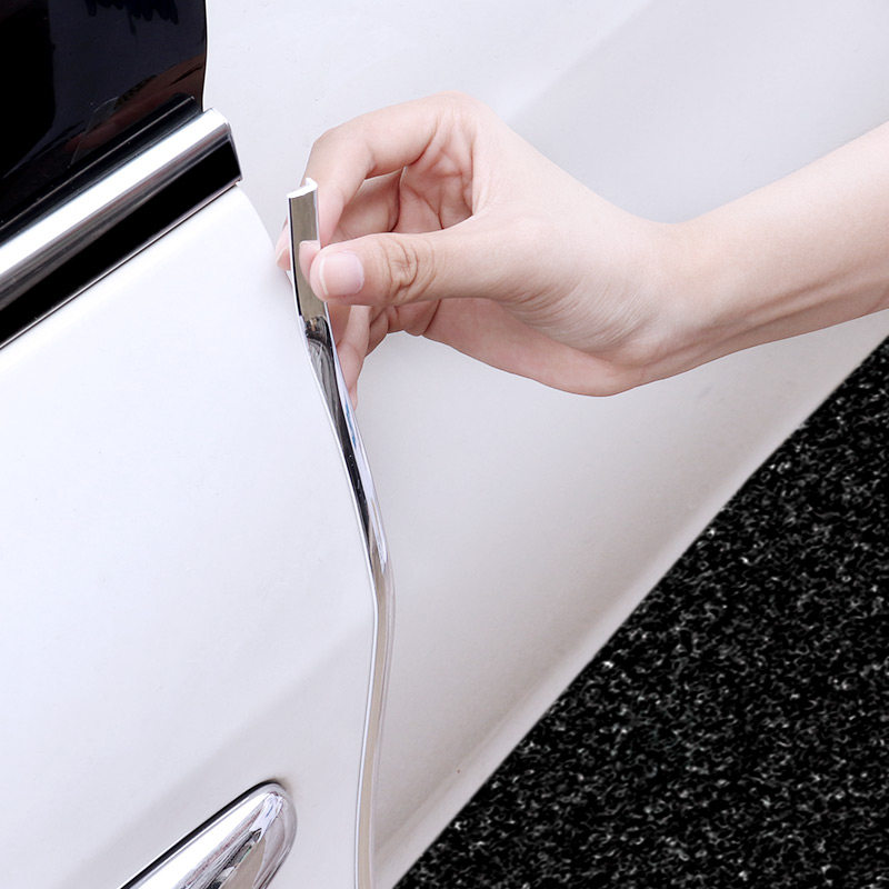 汽车防撞条车门防撞条通用防刮擦保护门边贴透明防磕碰刮蹭门条