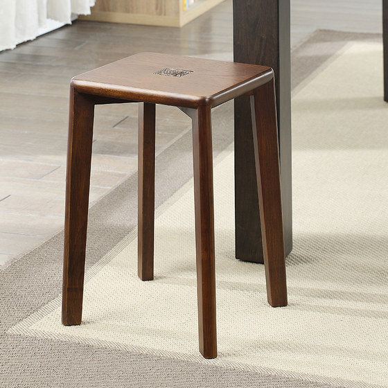 Solid wood stool can stack the living room Chinese -style food stool dining chair home stool simple makeup stool round stool dwarf bench Solid wood stool can stack the living room Chinese -style food stool dining chair home stool simple makeup stool round stool dwarf bench