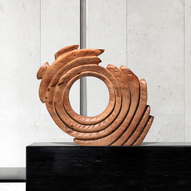 抽象木雕木雕工工艺品样板实木雕塑雕塑艺术艺术品酒店摆件