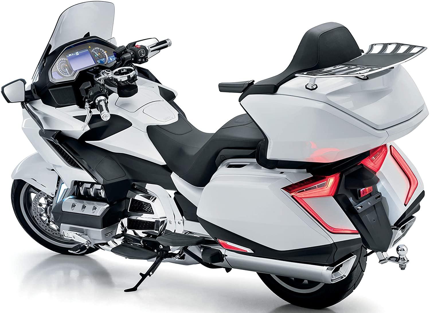 kuryakyn金翼摩托车加装电镀货架gl1800黑色顶箱防滑电动车