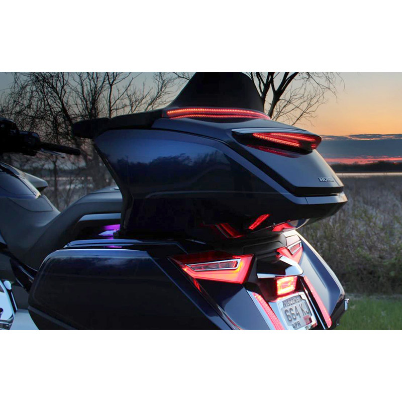 尾灯新款金翼gl1800电镀灯罩转向镀铬覆盖78210盖帽配饰