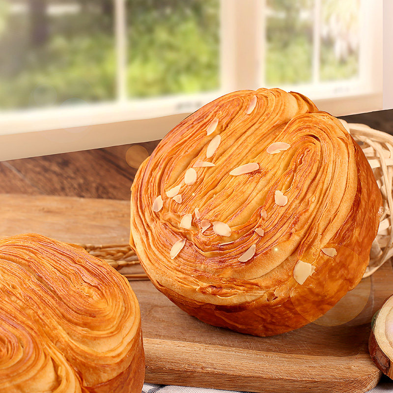 【奥昆速 冻手撕包200g*6】面包早餐包冷冻半成品烘培原料 商用