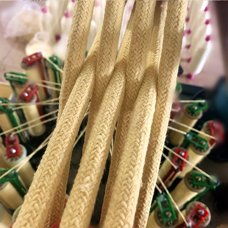 耐高温阻燃芳纶防火编织风筝工业用玻璃轨道高空作业线