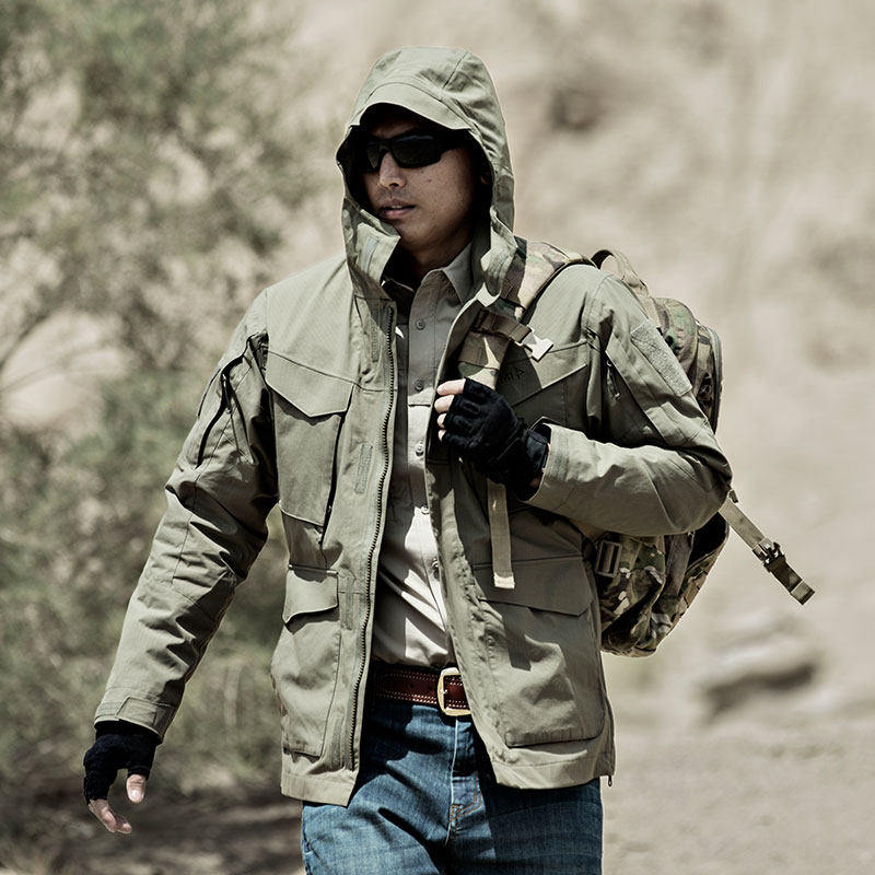 龙牙特战风衣 男士秋冬收腰冲锋衣铁血君品行