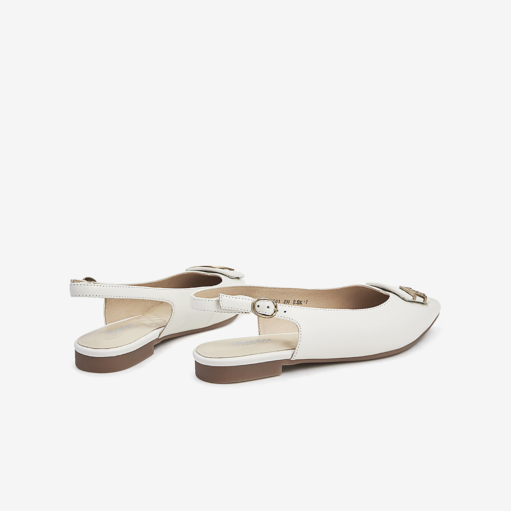 bata凉鞋女2022春季商场新款真羊皮百搭通勤软底后空凉鞋aqs03ah2