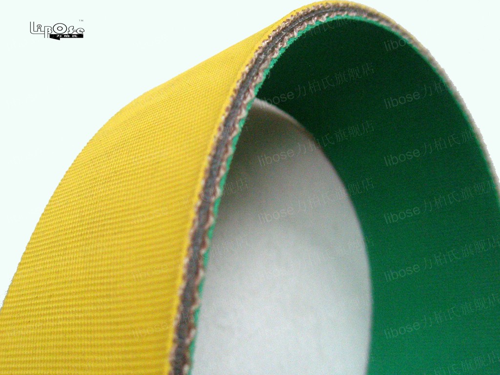 尼龙基带4mm黄绿皮带高速平带纺织磨床传动带传动带