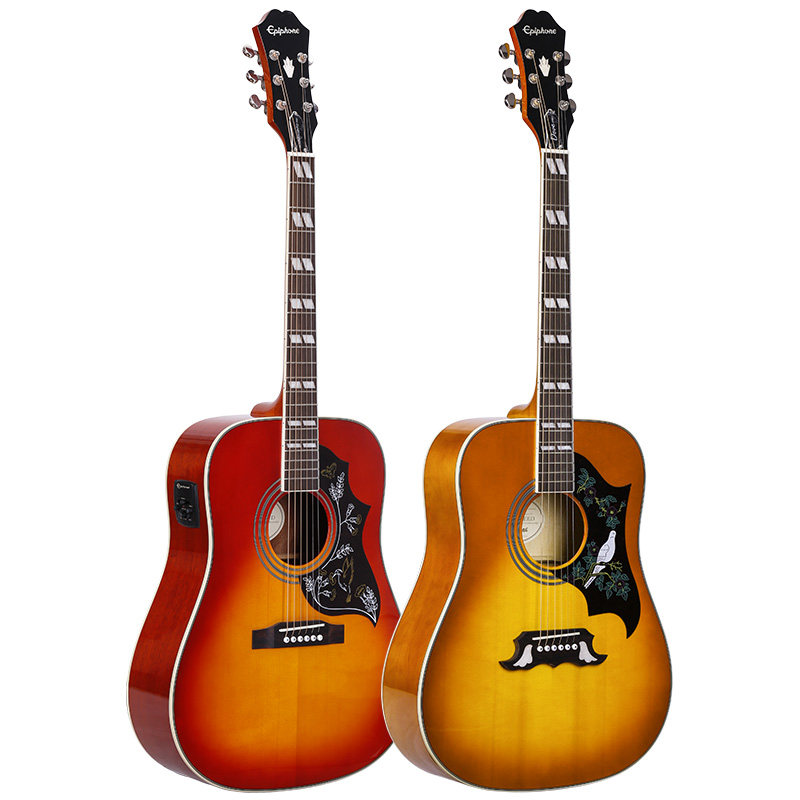 epiphone易普ej200scehummingbird蜂鸟dove鸽子电箱民谣木吉吉他民谣