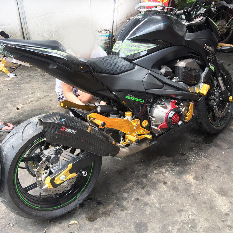 摩托车改装跑车r6吉村z7501000眼镜蛇排气管摩托车排气管