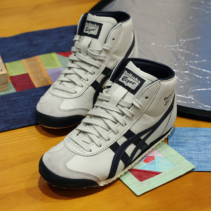 onitsukatiger鬼冢高帮板鞋男女鞋经典运动鞋休闲鞋dl409运动休闲鞋