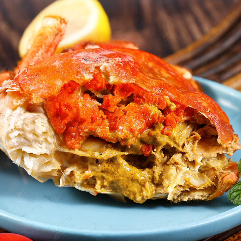 黄金蟹面包蟹 超大冷冻梭子蟹海鲜面包蟹珍宝蟹水产特大螃蟹熟冻