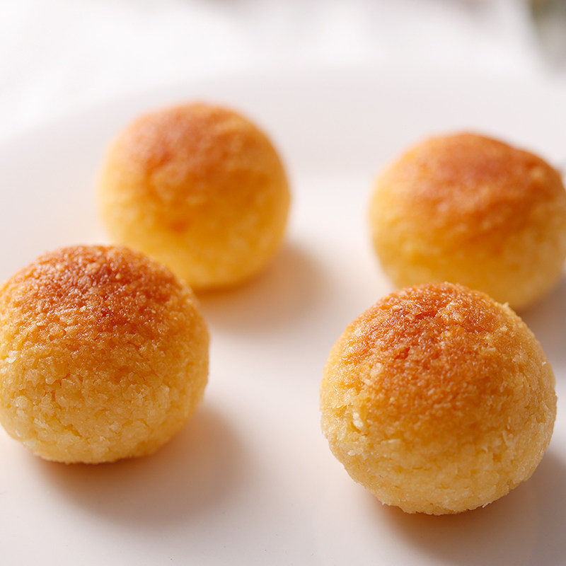 宜莲居椰丝球150颗独立小包装椰蓉球奶香味糕点甜品休闲零食小吃