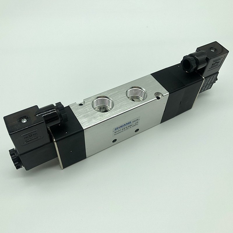 4v430c-15三位五通中封换向电磁阀中泄4v430e-15气动4v430p-15其他