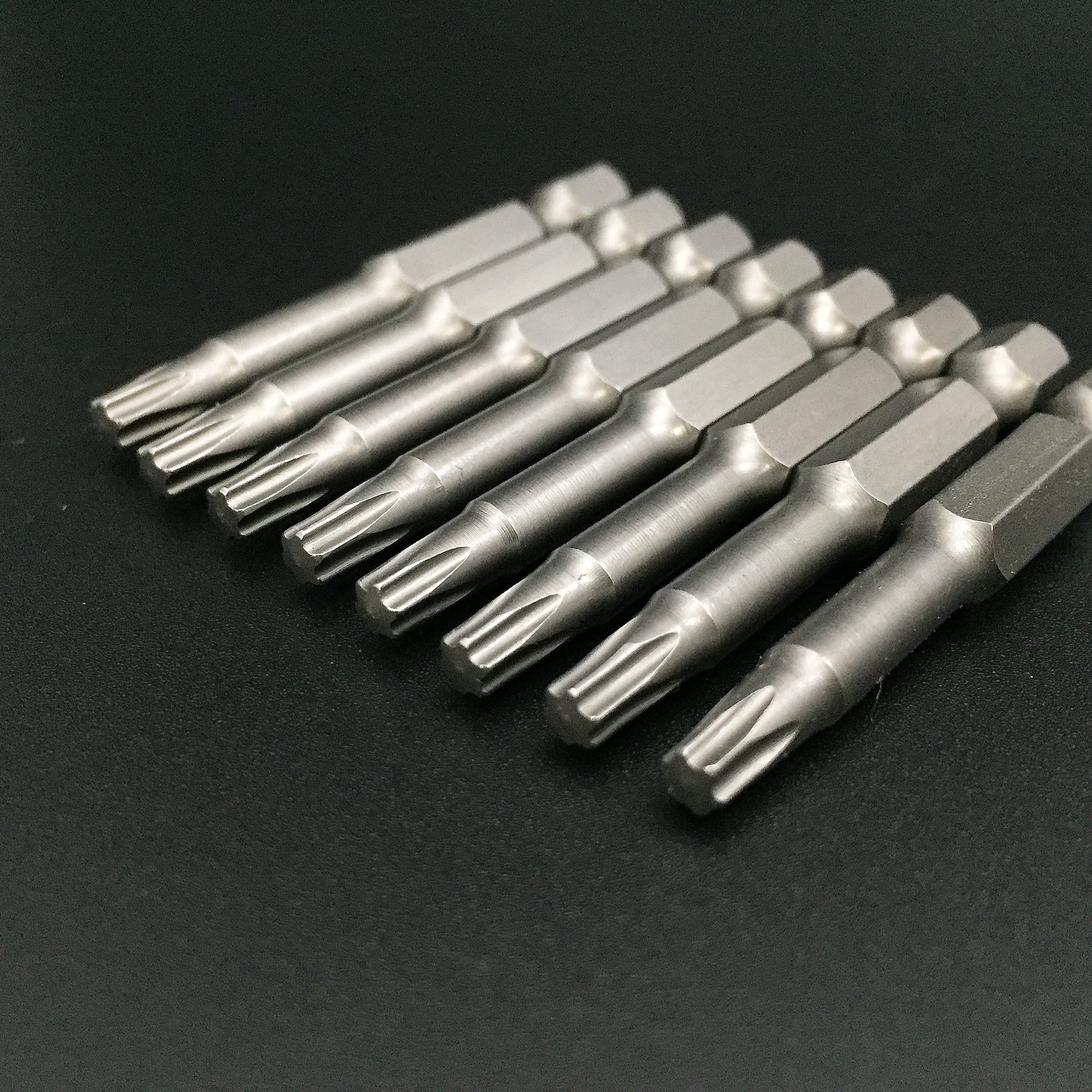 1/4 梅花内六角批头风批咀起子头 t8 t10 t15 t20 t25 电动批头