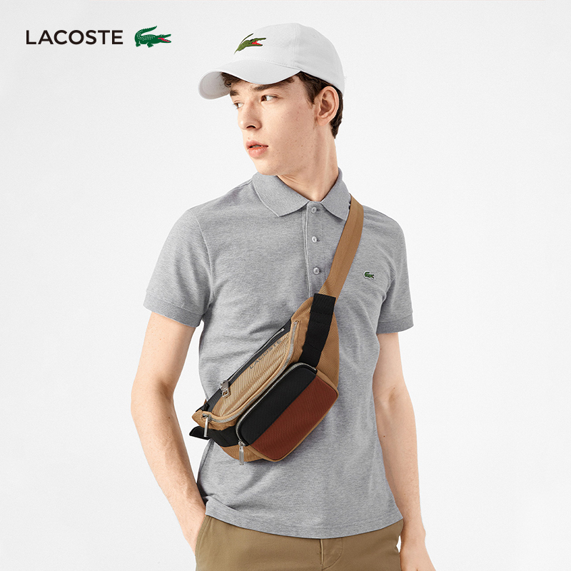 LACOSTE法国鳄鱼男装春季新款翻领休闲纯棉短袖POLO衫男|PH7937