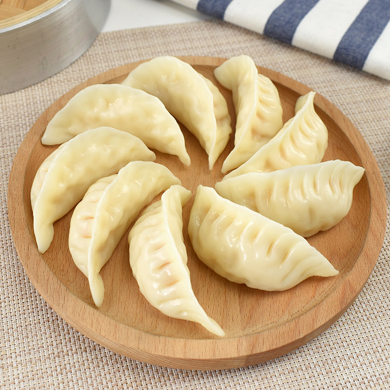 仿真饺子模型塑料水饺蒸饺食品玩具摆件煎饺仿真果蔬