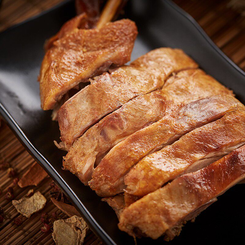 重庆特产熟食肉类五香卤鹅菌肝黄成城私房菜精品卤鹅胗【五只装】