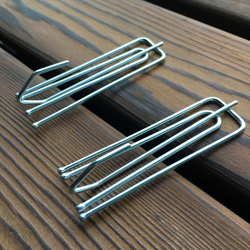 不锈钢镀锌喷漆窗帘四叉钩四爪钩布带穿钩窗帘挂钩子辅料配件