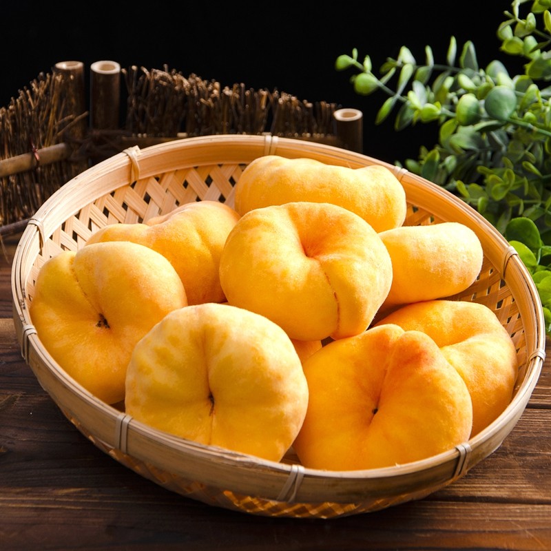 黄金现货9月8月桃子水蜜蒙阴超甜扁桃水果桃