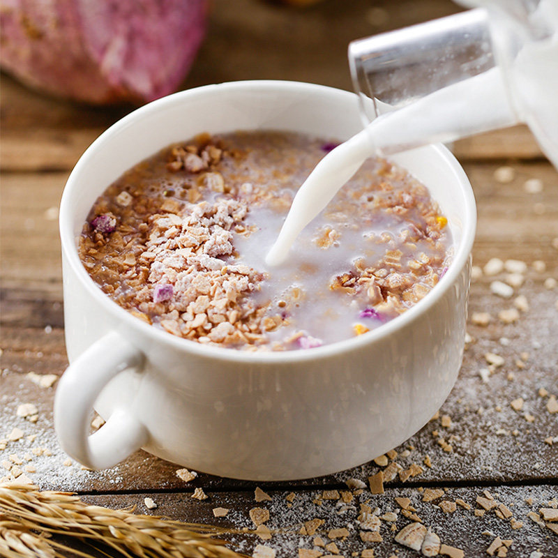 麦丹郎水果燕麦片枸杞红枣红豆360g即食免煮早餐冲饮谷物代餐麦片