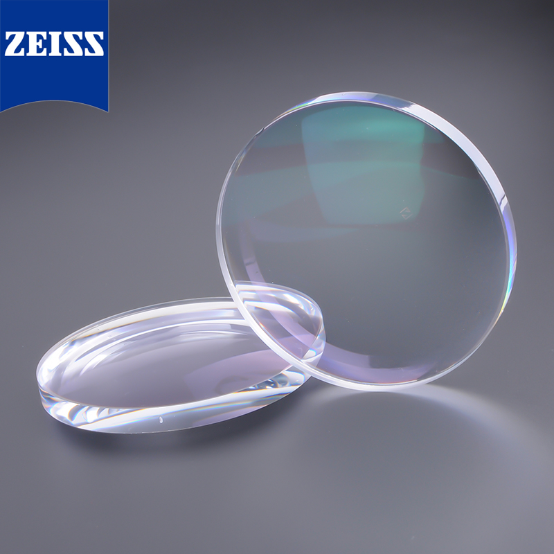 蔡司zeiss近视眼镜片a系列174非球面莲花膜树脂镜片现片一副