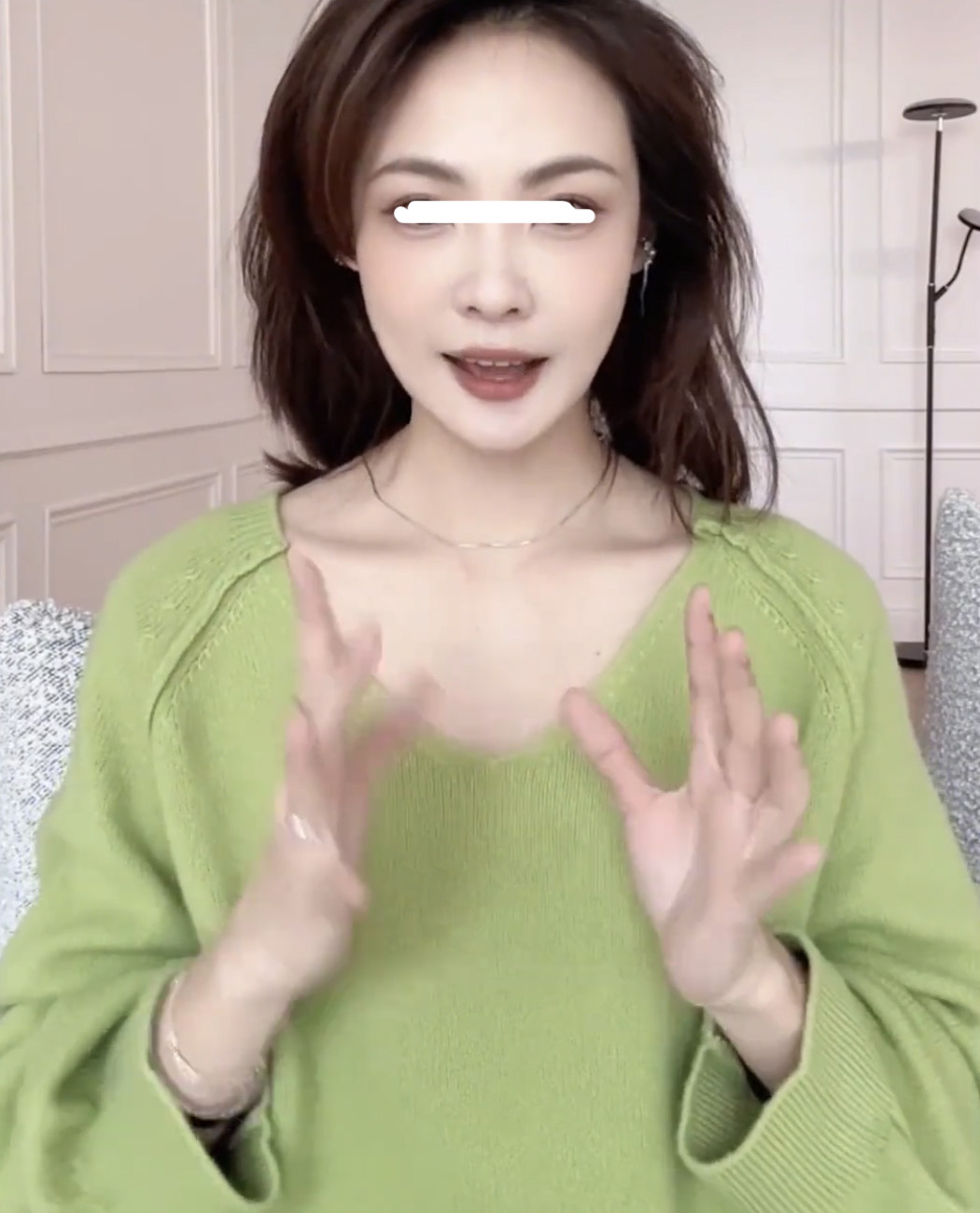 美洋meiyang茉莉胭脂羊毛衫张弛有度26支绵羊毛宽松毛衣