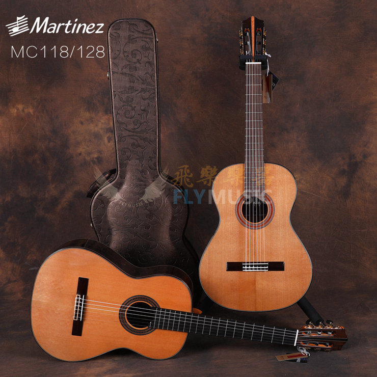 飞琴行马丁尼 玛丁尼 martinez mc 118 128c s全单古典吉他