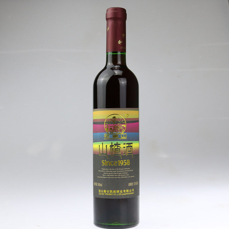 连云港花果山山楂酒彩虹装连云港特产伴手礼果酒500礼盒