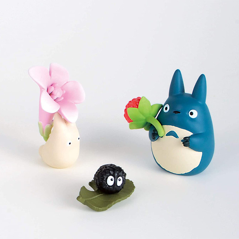 日本totoro吉卜力宫崎骏原装正版限量龙猫桌面摆件手办