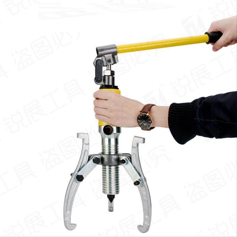 液压拉马二爪三爪5t吨 液压拔轮器 油压轴承拉马整体式千斤顶